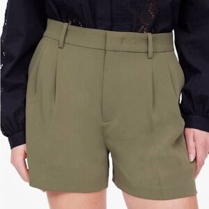 Madewell High Waist Olive Shorts